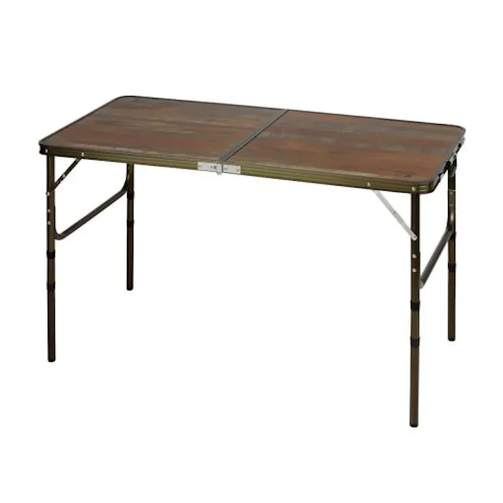 キャプテンスタッグ 1200x600x370-705mm テーブル(折畳式) 野営・キャンプ用品 4550061086063 EA913YA-67(CDC)【別送品】