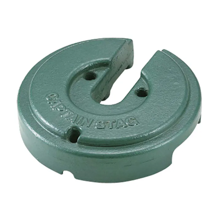 キャプテンスタッグ 10.0kg ウエイトスチール(テント用) 野営・キャンプ用品 4550061492284 EA915-127(CDC)【別送品】
