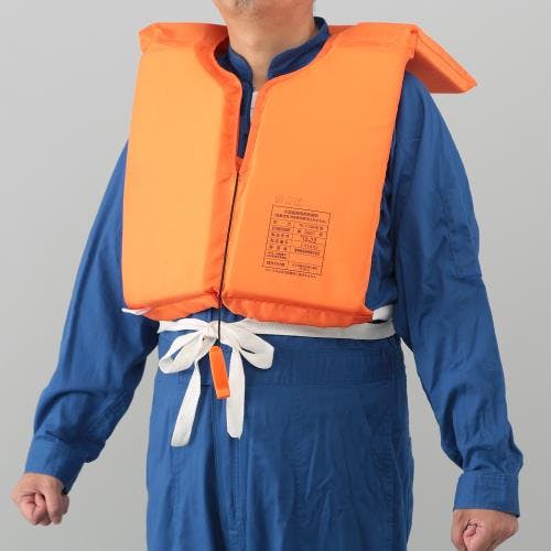 ライフベスト(首掛け) [フリー] EA915DD-23 4550061092255【別送品】