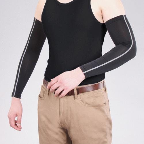 おたふく手袋 腕カバー(冷感) [フリー] EA915EM-131 4550061641071【別送品】