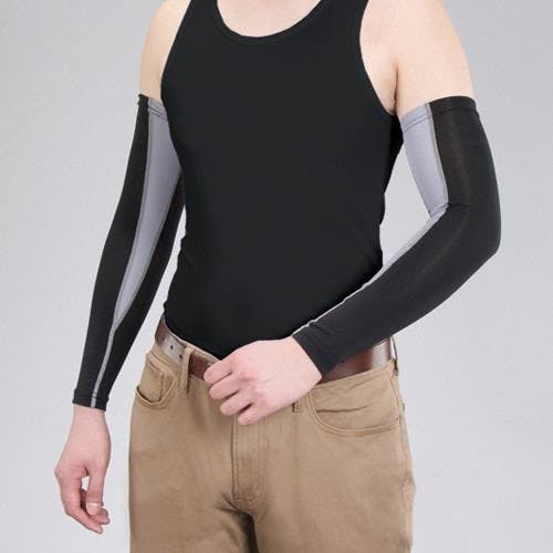 おたふく手袋 腕カバー(冷感/メッシュタイプ) [フリー] EA915EM-132 4550061641088【別送品】