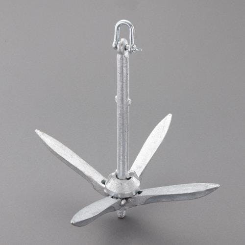 折りたたみ式アンカー 2.1kg/328.1x7.9mm EA915RA-14 4550061821312【別送品】