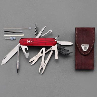 ビクトリノックス(VICTORINOX)  アーミーナイフ(ケース付) 野営・キャンプ用品 4550061463451 EA916-2A(CDC)【別送品】