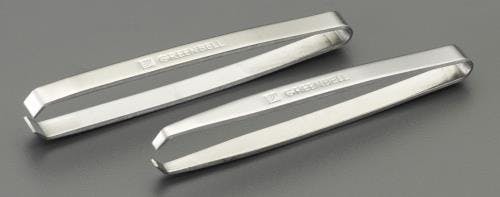 グリーンベル 毛抜き(先太・先細)(2本) 73mm EA916HC-38 4550061180372【別送品】