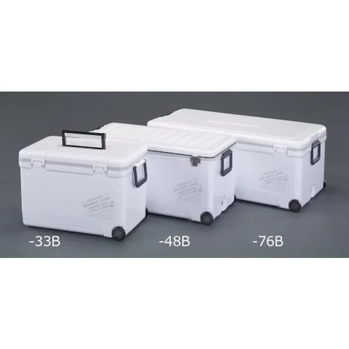 ESCO 910x430x360mm/76L クーラーボックス 野営・キャンプ用品 4550061300268 EA917AK-76B(CDC)【別送品】