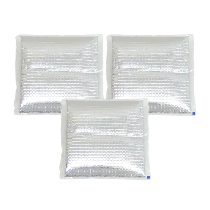 ESCO 165x160x15mm 保冷剤(3個) 野営・キャンプ用品 4550061450031 EA917H-21(CDC)【別送品】