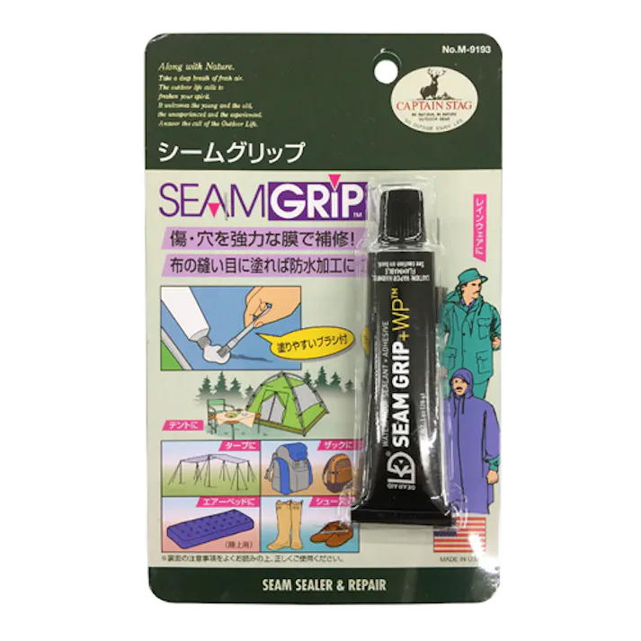 キャプテンスタッグ 防水シール剤(ブラシ付) 28g EA920A-62 4550061492345【別送品】