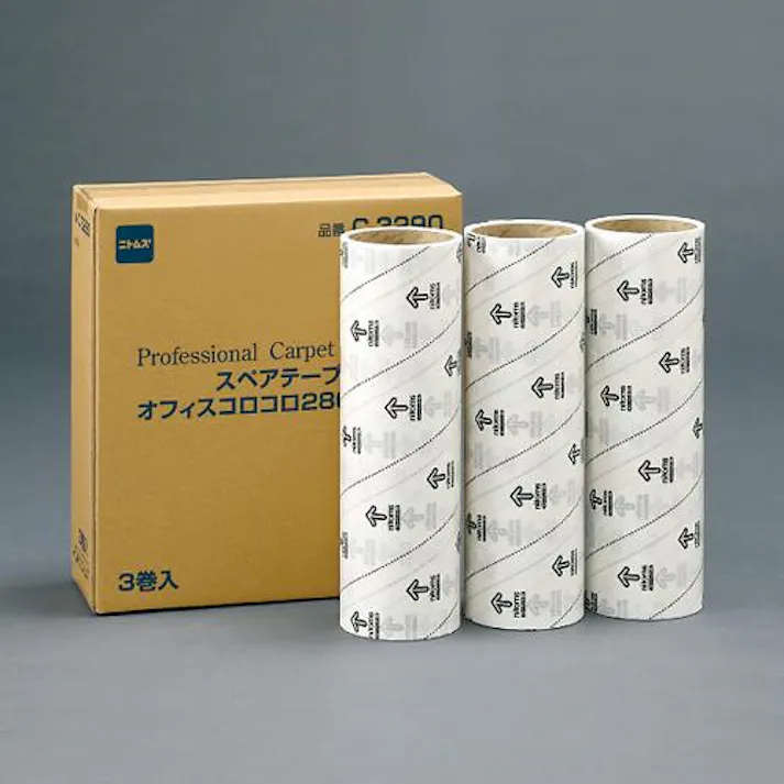ニトムズ 320mm 交換用ロール(カーペット用/3巻) 床用道具 4550061505274 EA922B-72(CDC)【別送品】