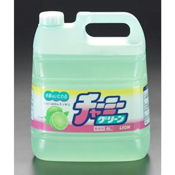 ESCO 4.0L 食器用洗剤(チャーミーグリーン) 洗面・バス・トイレ用備品・消耗品・エチケット商品 4518340683426 EA922E-3(CDC)【別送品】