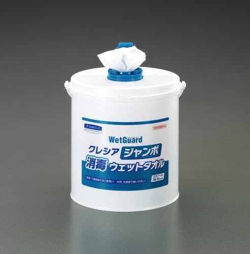 日本製紙クレシア(CRECiA) ウェットタオル(消毒/250枚) 150x300mm EA922HA-9 4548745729443【別送品】