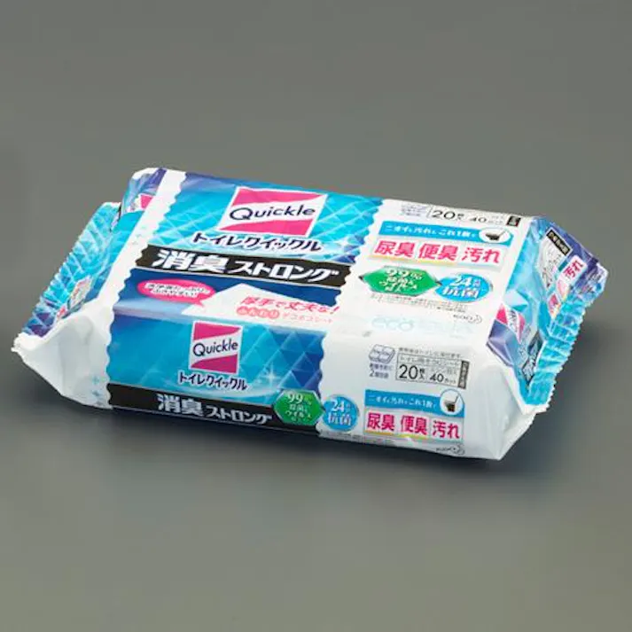 花王 300x245mm トイレお掃除シート(20枚) 洗面・バス・トイレ用備品・消耗品・エチケット商品 4550061757901 EA922HB-77(CDC)【別送品】