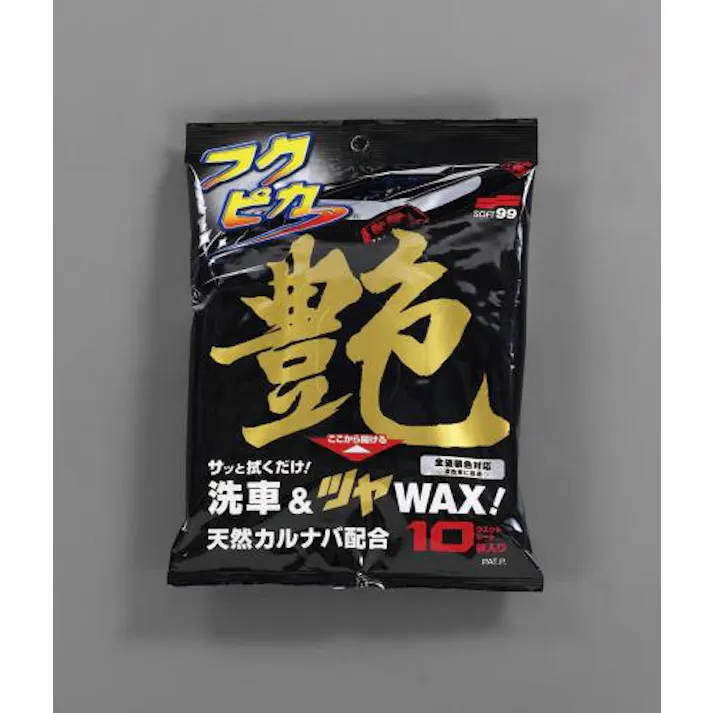 ソフト99コーポレーション(SOFT99) 350x300mm ワックスウェットシート(10枚) 洗車用クリーナー 4548745623994 EA922JJ-2(CDC)【別送品】