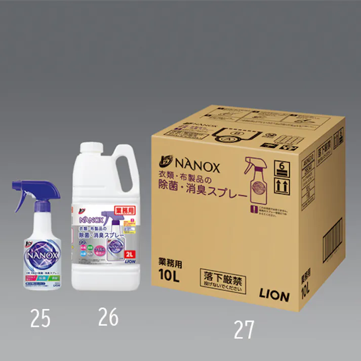 除菌・消臭スプレー(NANOX) 350ml EA922KE-25 4550061624456【別送品】