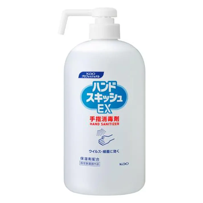 花王プロフェショナル 800ml アルコールハンド消毒剤(ハンドスキッシュEX) 洗面・バス・トイレ用備品・消耗品・エチケット商品 4550061623190 EA922KE-8J(CDC)【別送品】