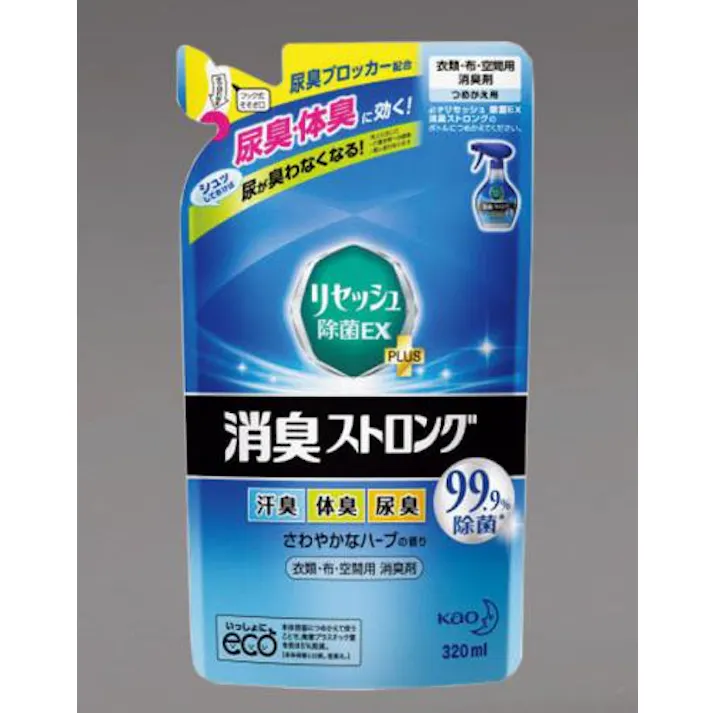 花王 320ml 除菌・消臭液(詰替え用) 洗面・バス・トイレ用備品・消耗品・エチケット商品 4518340292758 EA922KE-9C(CDC)【別送品】