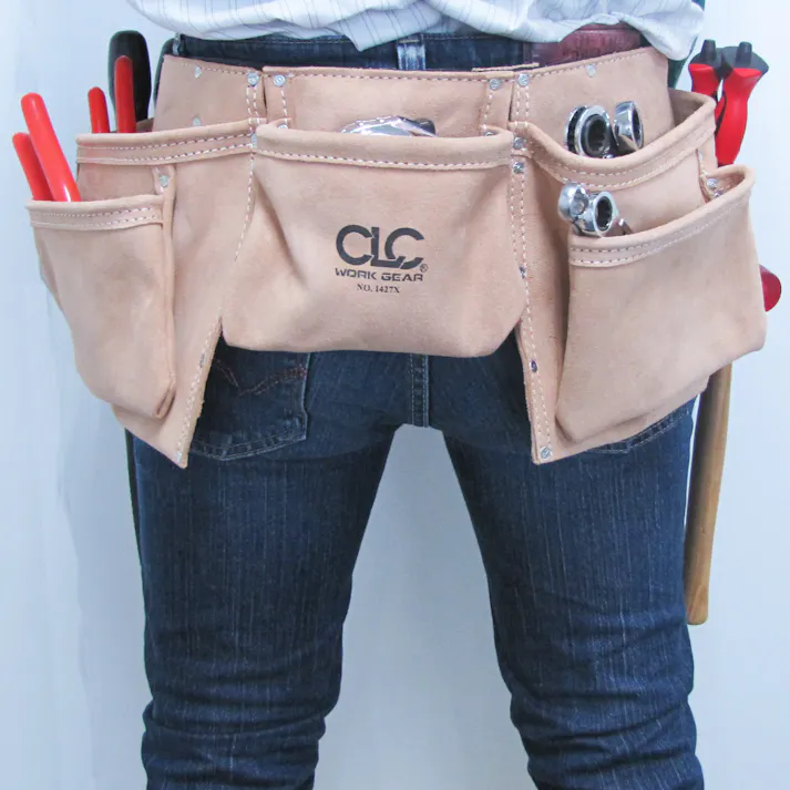 ツールバッグ(15ポケット) 390x270x260mm EA925CA-2 4518340598553【別送品】