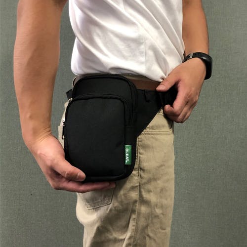 スマートフォン用ウエストポーチ 110x60x190mm EA925M-103