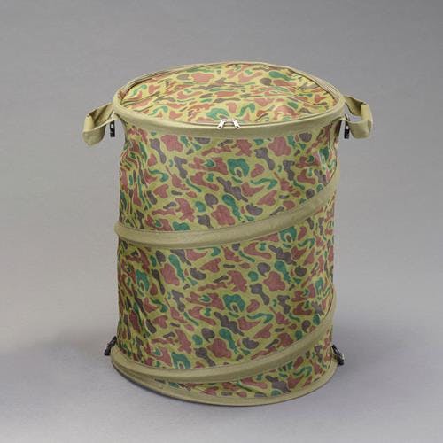 自立型バケツ(フタ付/迷彩) φ450x600mm/100L EA925M-81AA 4550061009703【別送品】
