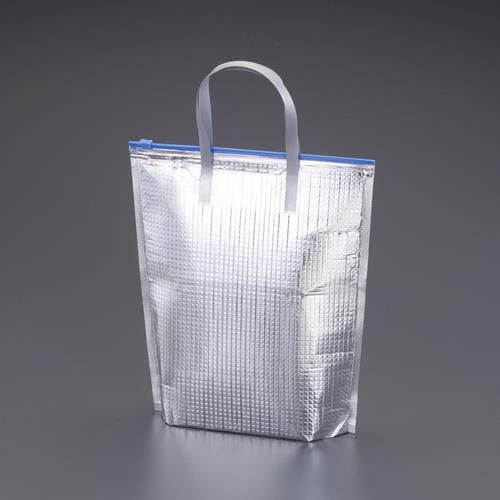 酒井化学工業 保冷袋(ファスナー付/10枚) 260x305(70)mm EA925MF-93 4550061993521【別送品】