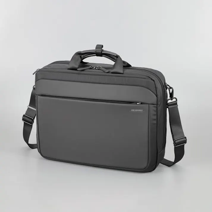 ESCO 420x100x310mm ビジネスバッグ(太陽光パネル付) ビジネスバッグ、キャリーケース、靴メンテナンス 4550061926352 EA927BE-110(CDC)【別送品】