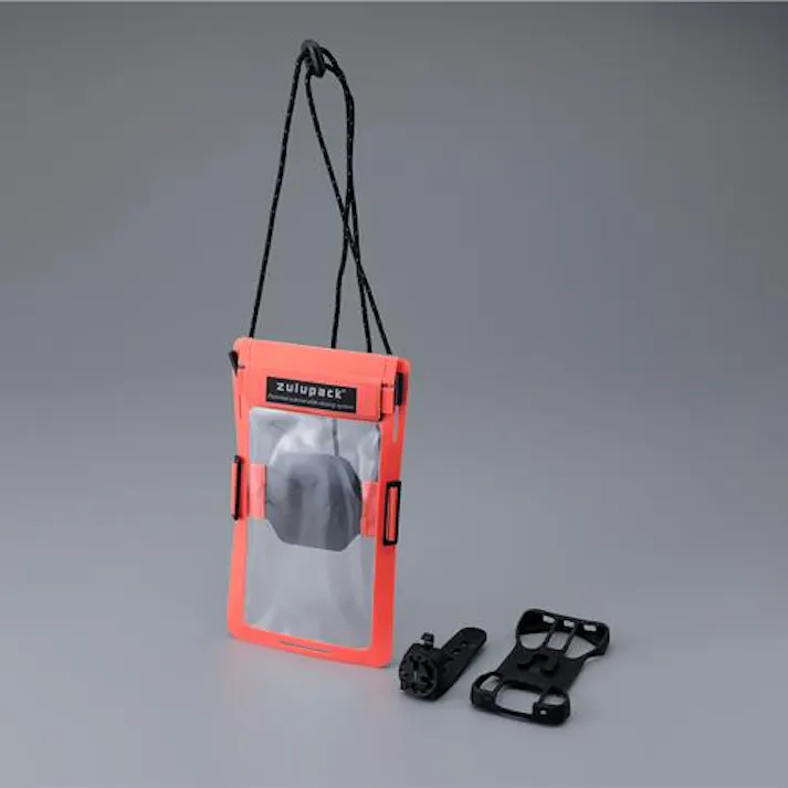 ZULUPACK 自転車用スマホホルダー(防水) 280x123mm EA927GA-81 4550061468395【別送品】