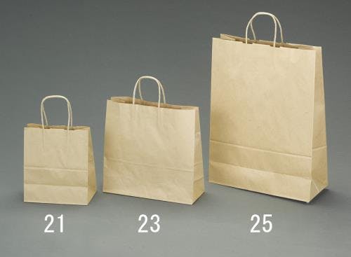 紙袋(無地/50枚) 320x115x310mm EA927SA-23 4550061218495【別送品】