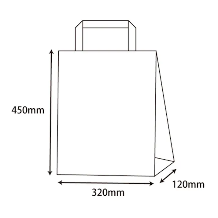 不織布バッグ(黒/10枚) 320x120x450mm EA927SB-2 4550061221532【別送品】