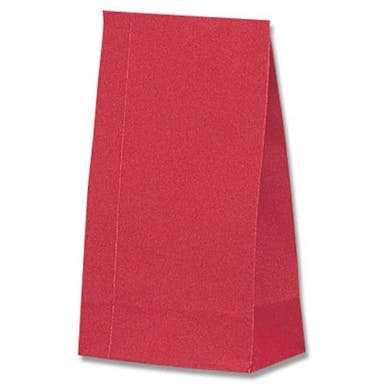 ESCO  130x 80x235mm カラー紙袋(赤/100枚) 洗面・バス・トイレ用備品・消耗品・エチケット商品 4550061898369 EA927SB-61(CDC)【別送品】