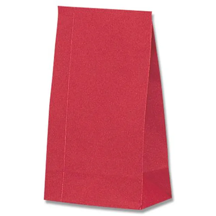 ESCO 130x 80x235mm カラー紙袋(赤/100枚) 洗面・バス・トイレ用備品・消耗品・エチケット商品 4550061898369 EA927SB-61(CDC)【別送品】