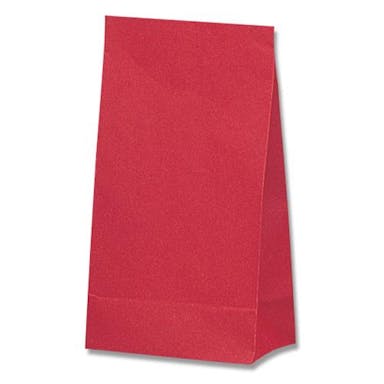 ESCO  150x 90x280mm カラー紙袋(赤/100枚) 洗面・バス・トイレ用備品・消耗品・エチケット商品 4550061898376 EA927SB-62(CDC)【別送品】