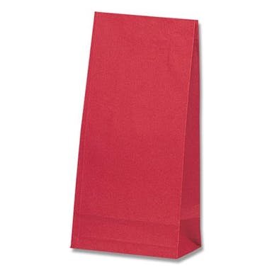 ESCO  155x 95x320mm カラー紙袋(赤/100枚) 洗面・バス・トイレ用備品・消耗品・エチケット商品 4550061898383 EA927SB-63(CDC)【別送品】