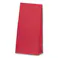 カラー紙袋(赤/100枚) 155x95x320mm EA927SB-63 4550061898383【別送品】