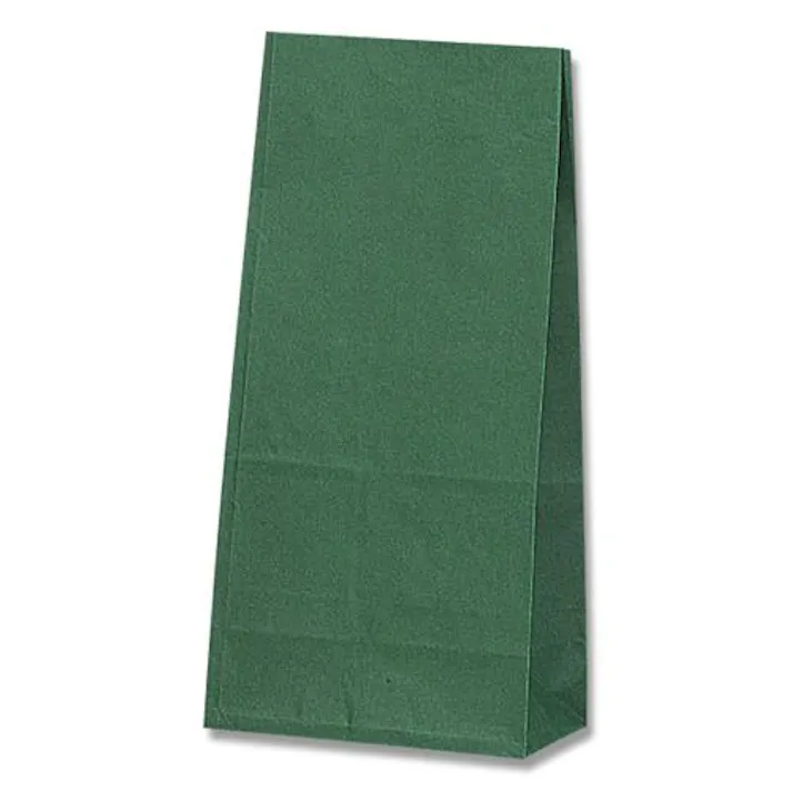 ESCO 155x 95x320mm カラー紙袋(緑/100枚) 洗面・バス・トイレ用備品・消耗品・エチケット商品 4550061898468 EA927SB-71(CDC)【別送品】