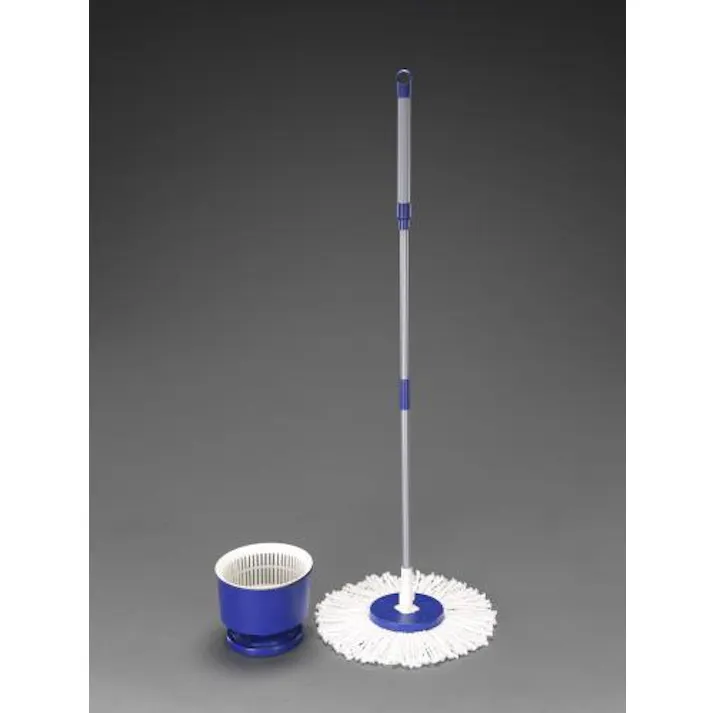 ESCO 回転モップ (洗浄カゴ付) 床用道具 4548745901160 EA928AB-240(CDC)【別送品】