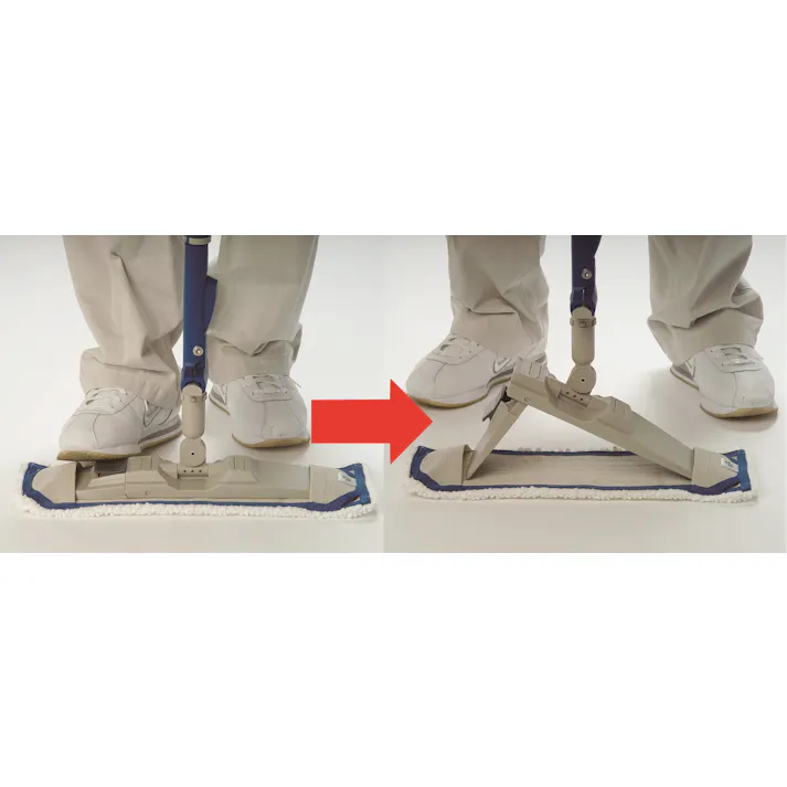 テラモト 伸縮ダスターモップ(赤) 1110-1800mm EA928AB-580A 4548745259797【別送品】