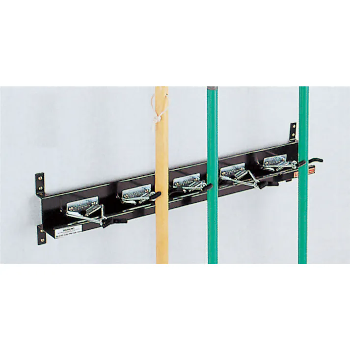 テラモト モップハンガー(壁掛け式) 5本用 EA928AB-92 4518340613188【別送品】