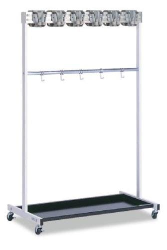 テラモト モップハンガー(12本掛) 930x505x1383mm EA928AB-97 4548745922073【別送品】