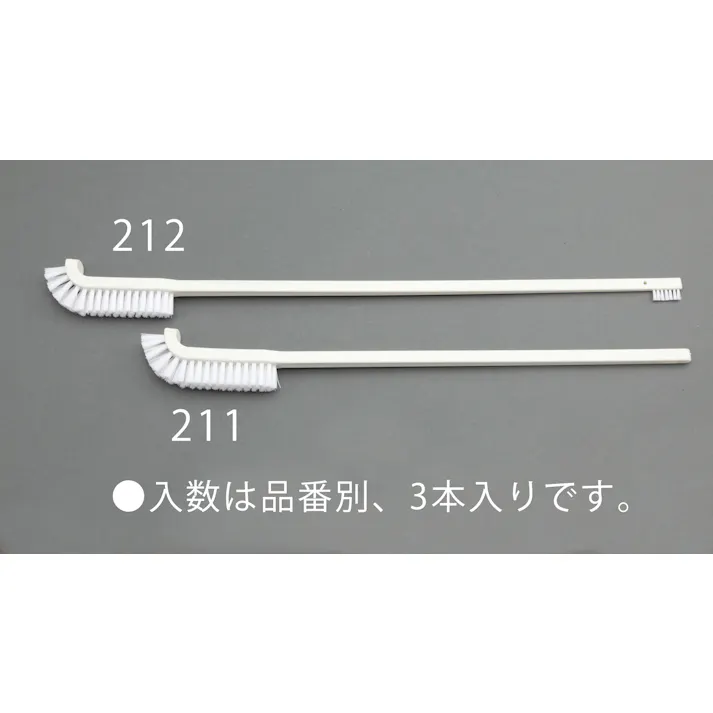 ESCO 400mm スリムブラシ(3本) ブラシ、たわし、スポンジ 4518340710399 EA928AG-211(CDC)【別送品】