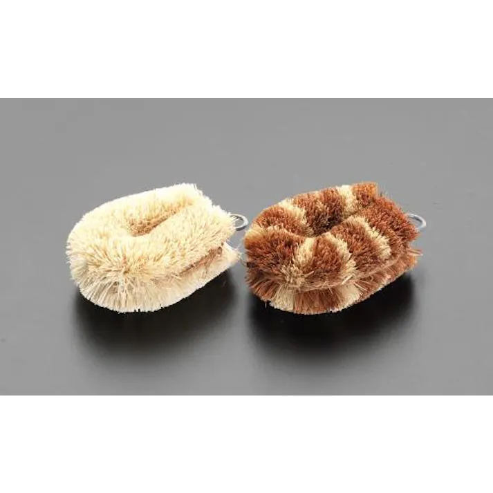 ESCO 80x 50mm たわし(ココナッツファイバー/2個) ブラシ、たわし、スポンジ 4518340452541 EA928AG-35(CDC)【別送品】