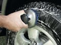 ESCO  120x120x100mm タイヤブラシ(グリップ付) 洗車道具 4548745939637 EA928AG-543(CDC)【別送品】