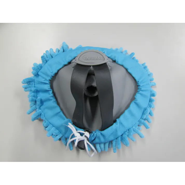 洗車モップ・マイクロファイバー(伸縮型) 720-1220mm EA928AG-562 4548745939606【別送品】