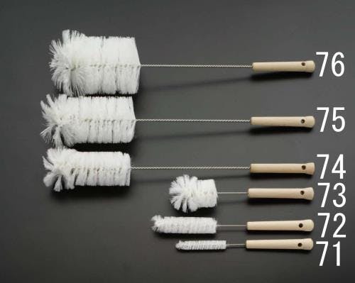 ボトルブラシ 80mmx500mm EA928AG-75 4548745015133【別送品】