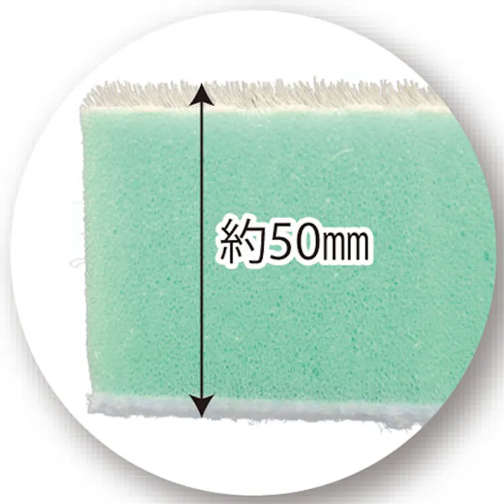 ESCO 80x120x50mm 浴そう洗いスポンジ ブラシ、たわし、スポンジ 4550061896877 EA928AG-98(CDC)【別送品】
