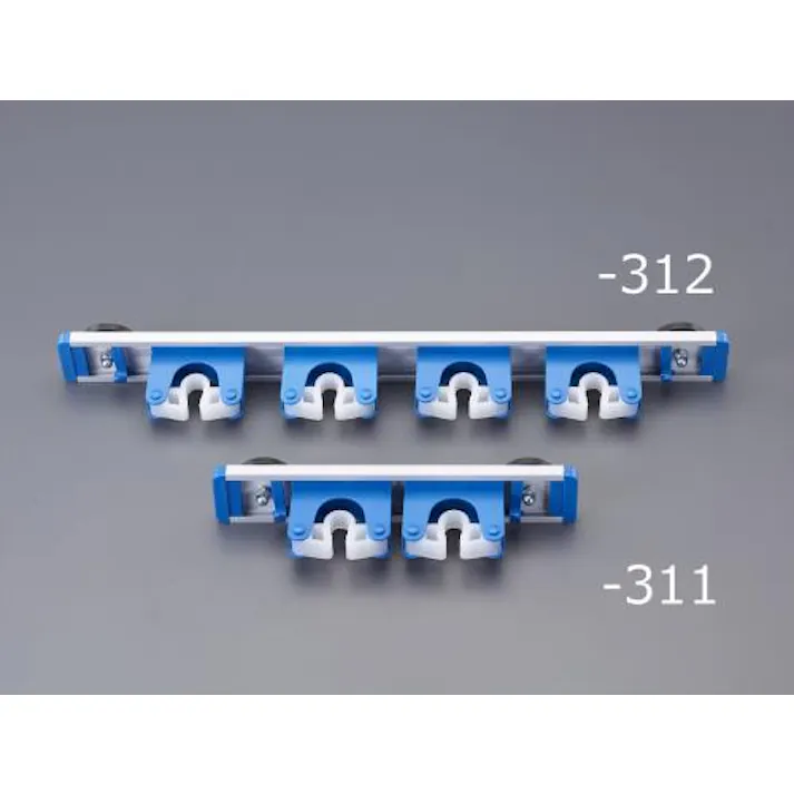 結一産業 260mm モップハンガー(2本掛・マグネット付) バケツ、ピックアップ、ごみ箱 4550061381076 EA928AJ-311(CDC)【別送品】