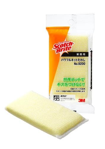 3M 抗菌ウレタンスポンジ(ネット入/細目) 80x150mm EA928AS-27 4548745801309【別送品】