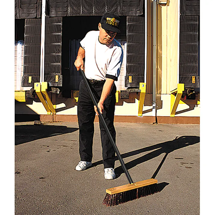 ESCO 1.2m ブラシハンドル(スチール/8本) 床用道具 4550061234914 EA928BE-612(CDC)【別送品】