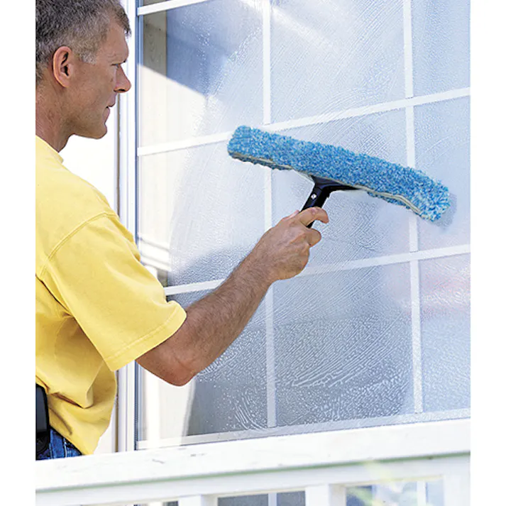 ESCO 450mm ウィンドウモップ 窓用道具 4550061234334 EA928BG-245(CDC)【別送品】