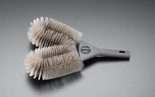 テラモト ハート型ブラシ(伸縮ハンドル用) EA928C-26 4518340606869【別送品】