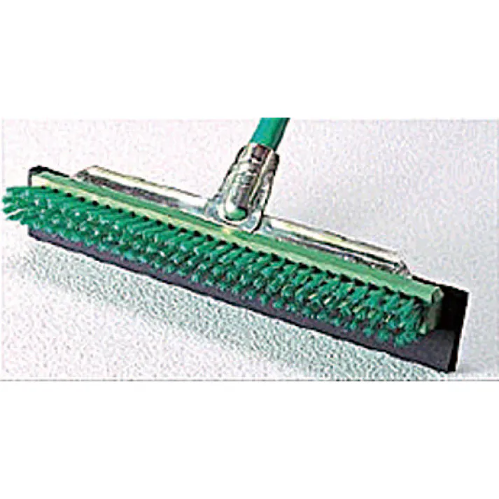 テラモト 床洗浄ブラシ(ラバー付/2本) 450x1380mm EA928CC-42 4548745606386【別送品】