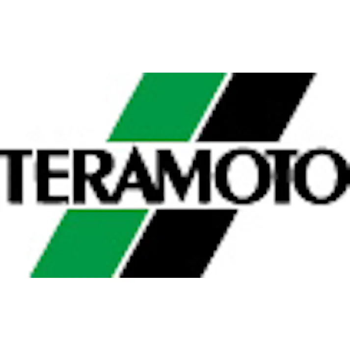 テラモト 床洗浄ブラシ(ラバー付/2本) 450x1380mm EA928CC-42 4548745606386【別送品】